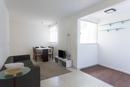 Sala de apartamento para alugar com 3 quartos, 78m² em Buritis, Belo Horizonte