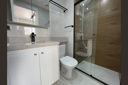 Apartamento para alugar com 24m², 1 quarto e sem vaga Apartamento para alugar com 24m², 1 quarto e sem vagaBanheiro