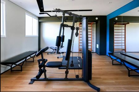 Apartamento para alugar com 24m², 1 quarto e sem vaga Apartamento para alugar com 24m², 1 quarto e sem vagaÁrea comum - Academia