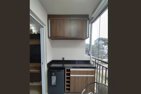 Varanda da Sala de apartamento à venda com 2 quartos, 54m² em Jardim Celeste, São Paulo