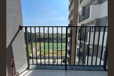 Varanda da Sala de casa de condomínio para alugar com 1 quarto, 24m² em Vila Butantã, São Paulo