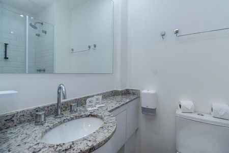 Studio para alugar com 20m², 1 quarto e sem vaga Studio para alugar com 20m², 1 quarto e sem vagaBanheiro