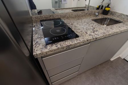 Studio para alugar com 20m², 1 quarto e sem vaga Studio para alugar com 20m², 1 quarto e sem vagaCozinha