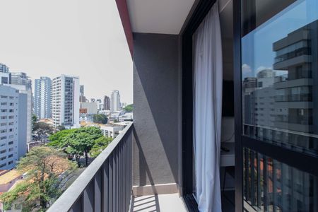 Varanda de kitnet/studio para alugar com 0 quarto, 22m² em Vila Mariana, São Paulo