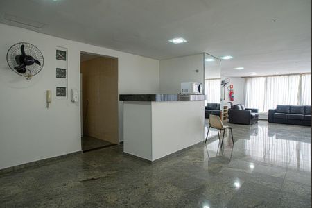 Apartamento para alugar com 43m², 2 quartos e 1 vagaÁrea comum - Salão de festas