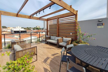 Apartamento para alugar com 33m², 1 quarto e 1 vaga Apartamento para alugar com 33m², 1 quarto e 1 vagaÁrea comum - Churrasqueira