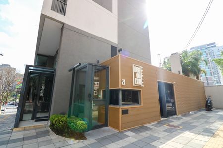 Studio para alugar com 22m², 1 quarto e sem vaga Studio para alugar com 22m², 1 quarto e sem vagaFachada