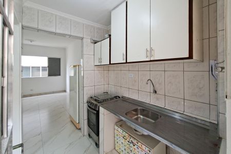 Cozinha  de kitnet/studio para alugar com 0 quarto, 33m² em Boqueirão, Praia Grande