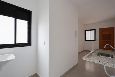 Apartamento à venda com 34m², 2 quartos e sem vaga Apartamento à venda com 34m², 2 quartos e sem vagaCozinha e área de serviço