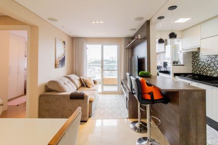 Sala de apartamento para alugar com 2 quartos, 61m² em Vila Endres, Guarulhos