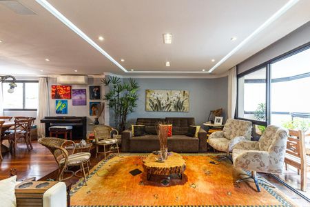 Sala de apartamento à venda com 4 quartos, 210m² em Santa Cecilia, São Paulo