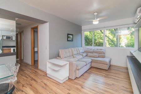 Sala de apartamento à venda com 3 quartos, 74m² em Teresópolis, Porto Alegre