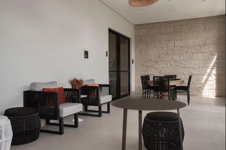 Apartamento para alugar com 40m², 1 quarto e sem vagaHall da piscina