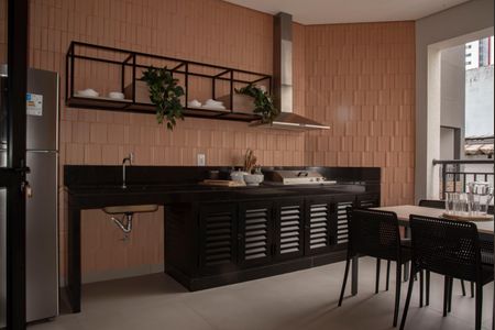 Apartamento para alugar com 40m², 1 quarto e sem vagaÁrea comum - Churrasqueira