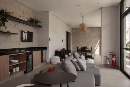 Apartamento para alugar com 40m², 1 quarto e sem vagaHall da piscina