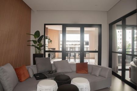 Apartamento para alugar com 40m², 1 quarto e sem vagaÁrea comum - Hall da Churrasqueira