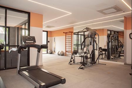 Apartamento para alugar com 40m², 1 quarto e sem vagaÁrea comum - Academia