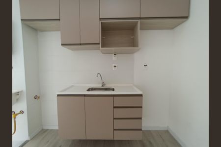 Cozinha de apartamento para alugar com 2 quartos, 38m² em Vila Marina, São Paulo