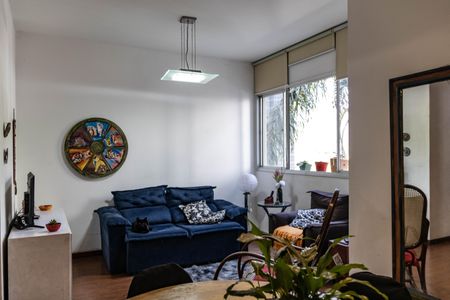 Sala de apartamento para alugar com 3 quartos, 90m² em Estoril, Belo Horizonte