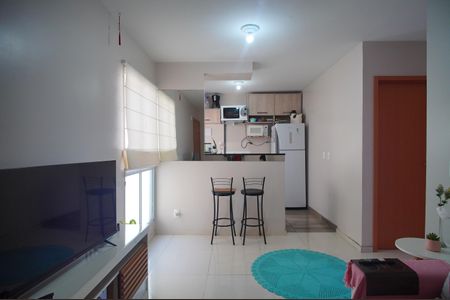Sala de apartamento para alugar com 2 quartos, 40m² em Canudos, Novo Hamburgo