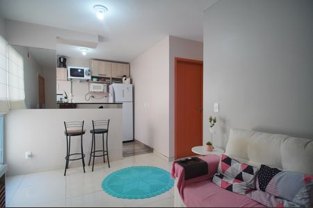 Sala de apartamento para alugar com 2 quartos, 40m² em Canudos, Novo Hamburgo
