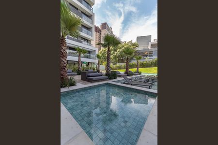 Apartamento para alugar com 45m², 1 quarto e 1 vaga Apartamento para alugar com 45m², 1 quarto e 1 vagaÁrea comum - Piscina