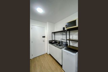 Cozinha de apartamento para alugar com 1 quarto, 20m² em Brás, São Paulo