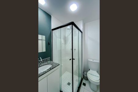 Banheiro de apartamento para alugar com 1 quarto, 20m² em Brás, São Paulo