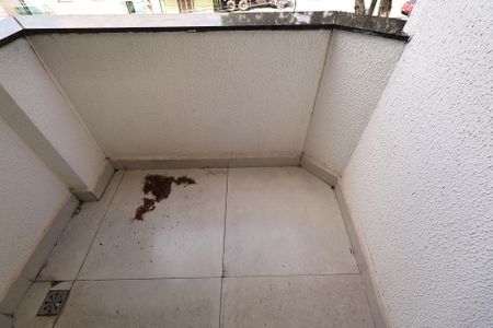 Sacada  de apartamento à venda com 2 quartos, 138m² em Vila Homero Thon, Santo André