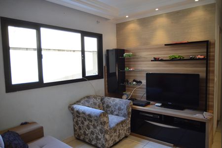 Sala de apartamento à venda com 3 quartos, 109m² em Vila Camilópolis, Santo André