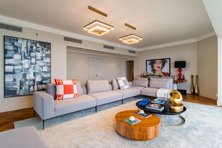 Sala de apartamento à venda com 4 quartos, 347m² em Jardim Fonte do Morumbi, São Paulo