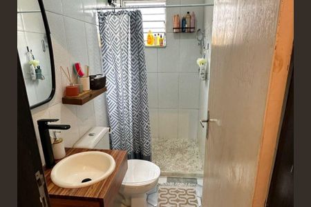 Banheiro Social 1 de casa de condomínio para alugar com 3 quartos, 100m² em Taquara, Rio de Janeiro