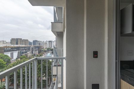 Studio para alugar com 25m², 1 quarto e sem vaga Studio para alugar com 25m², 1 quarto e sem vagaVaranda