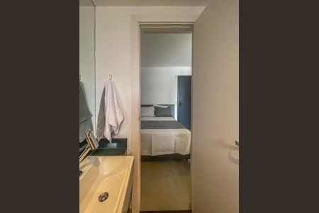 Studio para alugar com 25m², 1 quarto e sem vaga Studio para alugar com 25m², 1 quarto e sem vagaBanheiro