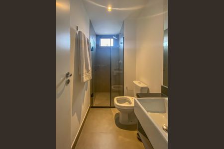 Studio para alugar com 25m², 1 quarto e sem vaga Studio para alugar com 25m², 1 quarto e sem vagaBanheiro