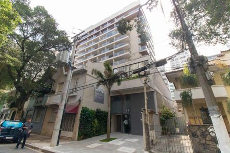 Apartamento para alugar com 37m², 1 quarto e sem vagaFachada