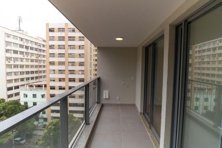Varanda da Sala de apartamento para alugar com 1 quarto, 37m² em Ingá, Niterói