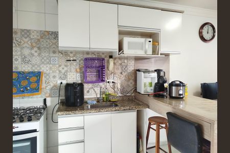 Apartamento à venda com 36m², 1 quarto e 1 vaga Apartamento à venda com 36m², 1 quarto e 1 vagaCozinha americana