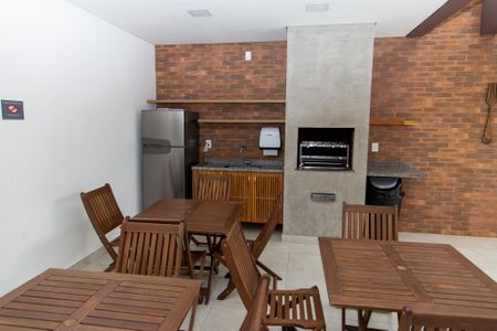 Apartamento à venda com 35m², 1 quarto e 1 vagaChurrasqueira