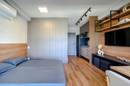 Studio de kitnet/studio para alugar com 1 quarto, 27m² em Chácara Klabin, São Paulo