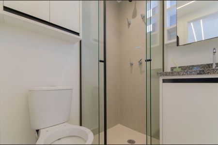 Banheiro de apartamento para alugar com 1 quarto, 31m² em Vila Mariana, São Paulo