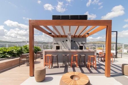 Apartamento para alugar com 41m², 1 quarto e sem vagaÁrea comum - Churrasqueira