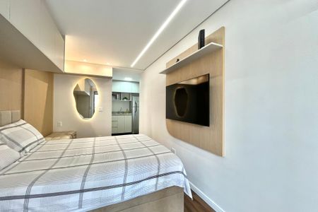 Studio à venda com 25m², 1 quarto e sem vaga Studio à venda com 25m², 1 quarto e sem vagaSala/Quarto