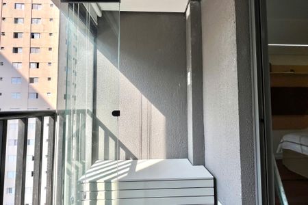 Varanda de kitnet/studio à venda com 1 quarto, 25m² em Vila Guarani (zona Sul), São Paulo