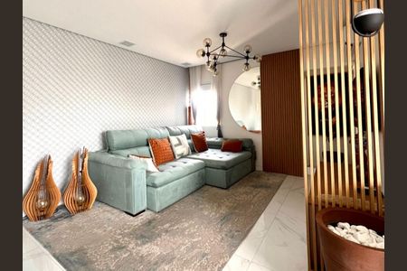 Sala de apartamento para alugar com 2 quartos, 77m² em Vila Marlene, São Bernardo do Campo