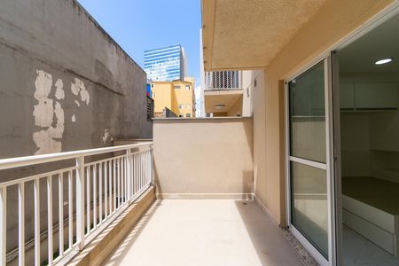 Varanda de apartamento para alugar com 1 quarto, 35m² em Liberdade, São Paulo