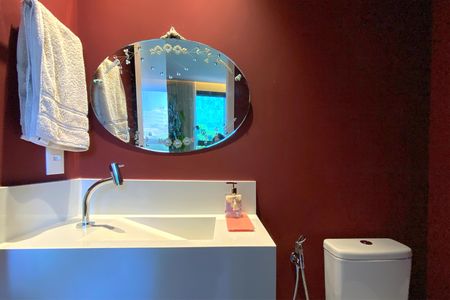 Apartamento à venda com 87m², 3 quartos e 2 vagasLavabo da Sala