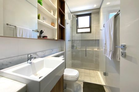 Apartamento à venda com 87m², 3 quartos e 2 vagasBanheiro