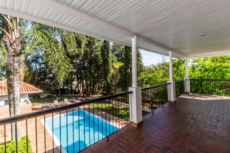 Varanda de casa de condomínio à venda com 4 quartos, 645m² em Residencial Zero (tambore), Santana de Parnaíba