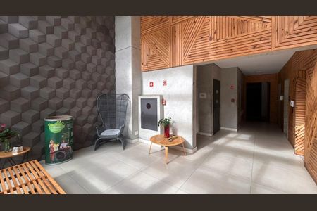 Apartamento à venda com 33m², 1 quarto e sem vaga Apartamento à venda com 33m², 1 quarto e sem vagaHall de entrada